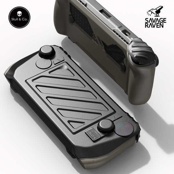 Savage Raven by Skull & Co. The HardShell Front Cover for Ally X StandGrip (GripCase)